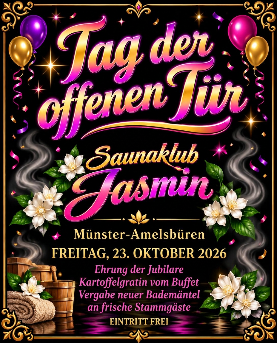 Einladung zum Tag der offenen Tür am Freitag, 23. Oktober 2026